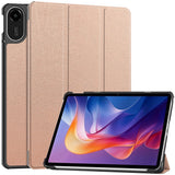 Xiaomi Redmi Pad 2 EIDERWOOD Konstläder Fodral - Rose Gold