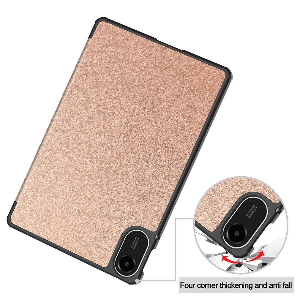 Xiaomi Redmi Pad 2 EIDERWOOD Konstläder Fodral - Rose Gold