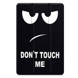 Lenovo Idea Tab 11 EIDERWOOD Konstläder Fodral med Motiv - "Don't Touch Me"