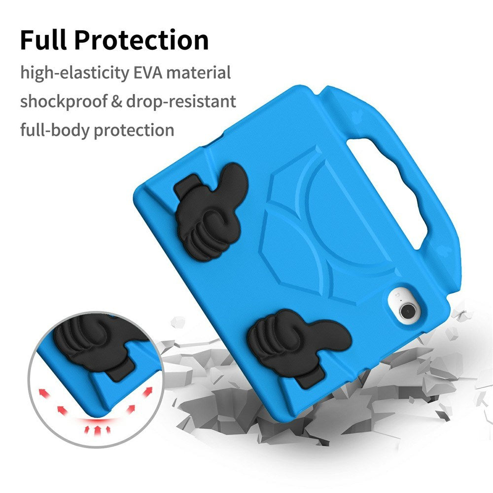 EIDERWOOD iPad Mini (2024 / 2021) Barn Skal m. Thumb Kickstand - Blå