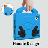 EIDERWOOD iPad Mini (2024 / 2021) Barn Skal m. Thumb Kickstand - Blå