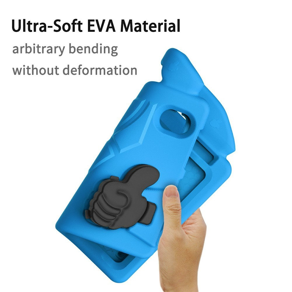 EIDERWOOD iPad Mini (2024 / 2021) Barn Skal m. Thumb Kickstand - Blå