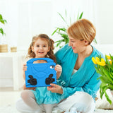 EIDERWOOD iPad Mini (2024 / 2021) Barn Skal m. Thumb Kickstand - Blå