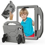 EIDERWOOD iPad Mini (2024 / 2021) Barn Skal m. Thumb Kickstand - Grå