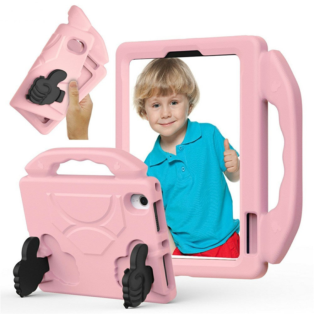 EIDERWOOD iPad Mini (2024 / 2021) Barn Skal m. Thumb Kickstand - Rosa