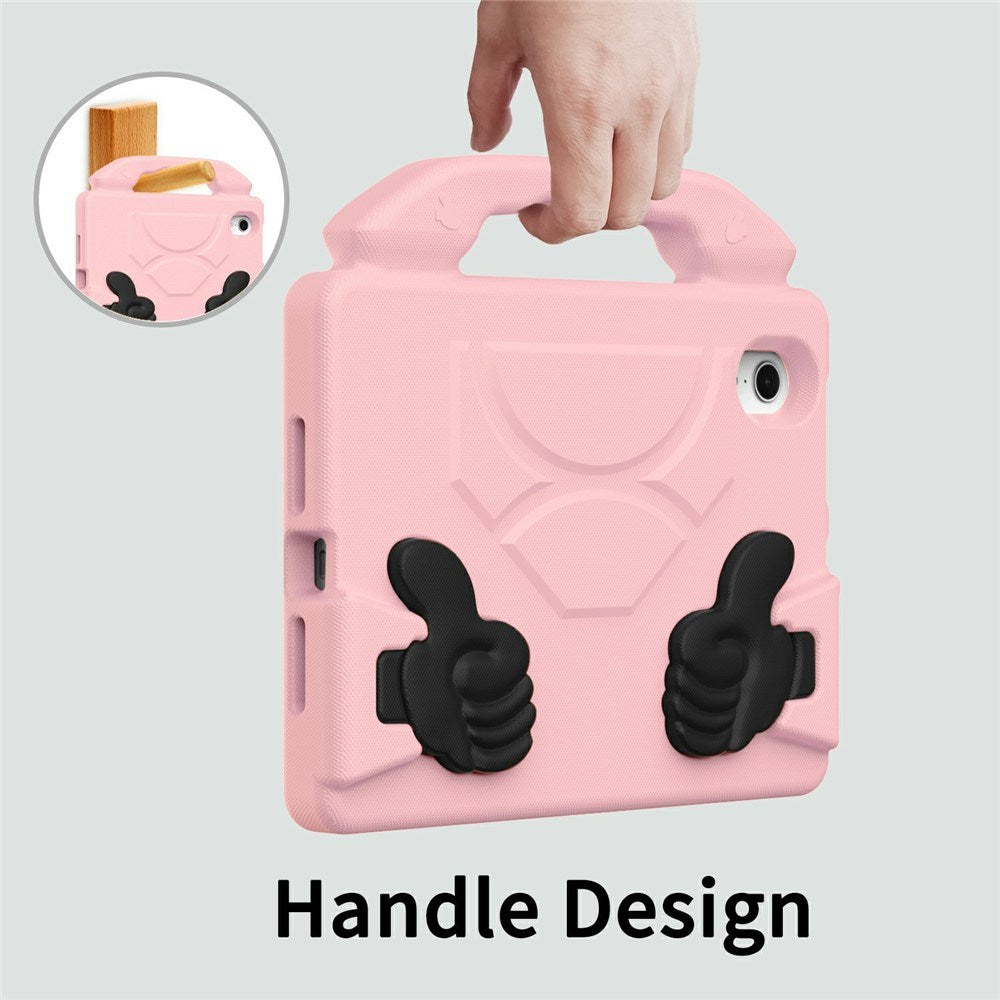 EIDERWOOD iPad Mini (2024 / 2021) Barn Skal m. Thumb Kickstand - Rosa