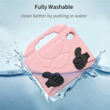 EIDERWOOD iPad Mini (2024 / 2021) Barn Skal m. Thumb Kickstand - Rosa