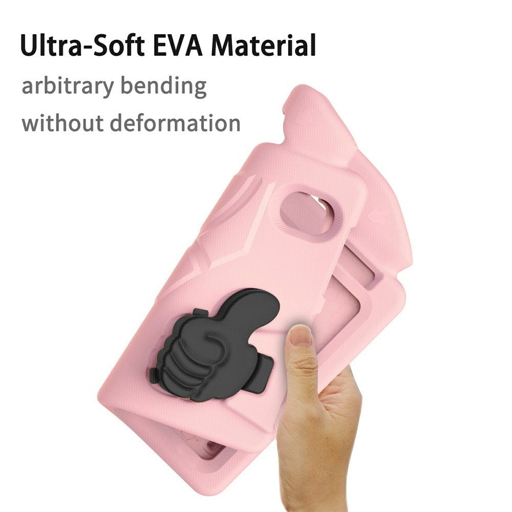 EIDERWOOD iPad Mini (2024 / 2021) Barn Skal m. Thumb Kickstand - Rosa