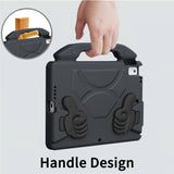 EIDERWOOD iPad 10.2" (2021 / 2020 / 2019) / Air (2019) Barn Skal m. Thumb Kickstand - Svart