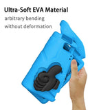 EIDERWOOD iPad 10.2" (2021 / 2020 / 2019) / Air (2019) Barn Skal m. Thumb Kickstand - Blå