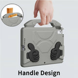 EIDERWOOD iPad 10.2" (2021 / 2020 / 2019) / Air (2019) Barn Skal m. Thumb Kickstand - Grå