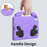 EIDERWOOD iPad 10.2" (2021 / 2020 / 2019) / Air (2019) Barn Skal m. Thumb Kickstand - Lila