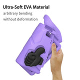 EIDERWOOD iPad 10.2" (2021 / 2020 / 2019) / Air (2019) Barn Skal m. Thumb Kickstand - Lila