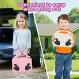 EIDERWOOD iPad 10.2" (2021 / 2020 / 2019) / Air (2019) Barn Skal m. Thumb Kickstand - Rosa