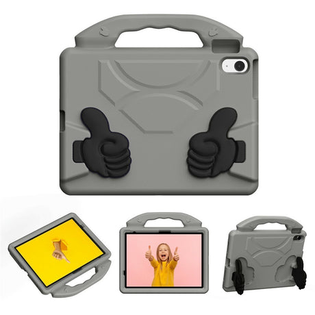 EIDERWOOD iPad Air 11" (2025 / 2024) Barn Skal m. Thumb Kickstand - Grå
