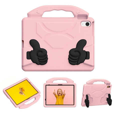 EIDERWOOD iPad Air 11" (2025 / 2024) Barn Skal m. Thumb Kickstand - Rosa