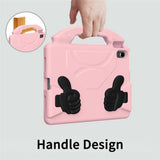 EIDERWOOD iPad Air 11" (2026 / 2025 / 2024) Barn Skal m. Thumb Kickstand - Rosa