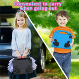 EIDERWOOD iPad Pro 11" (2025 - 2018) / Air (2022 / 2020) Barn Skal m. Thumb Kickstand - Svart