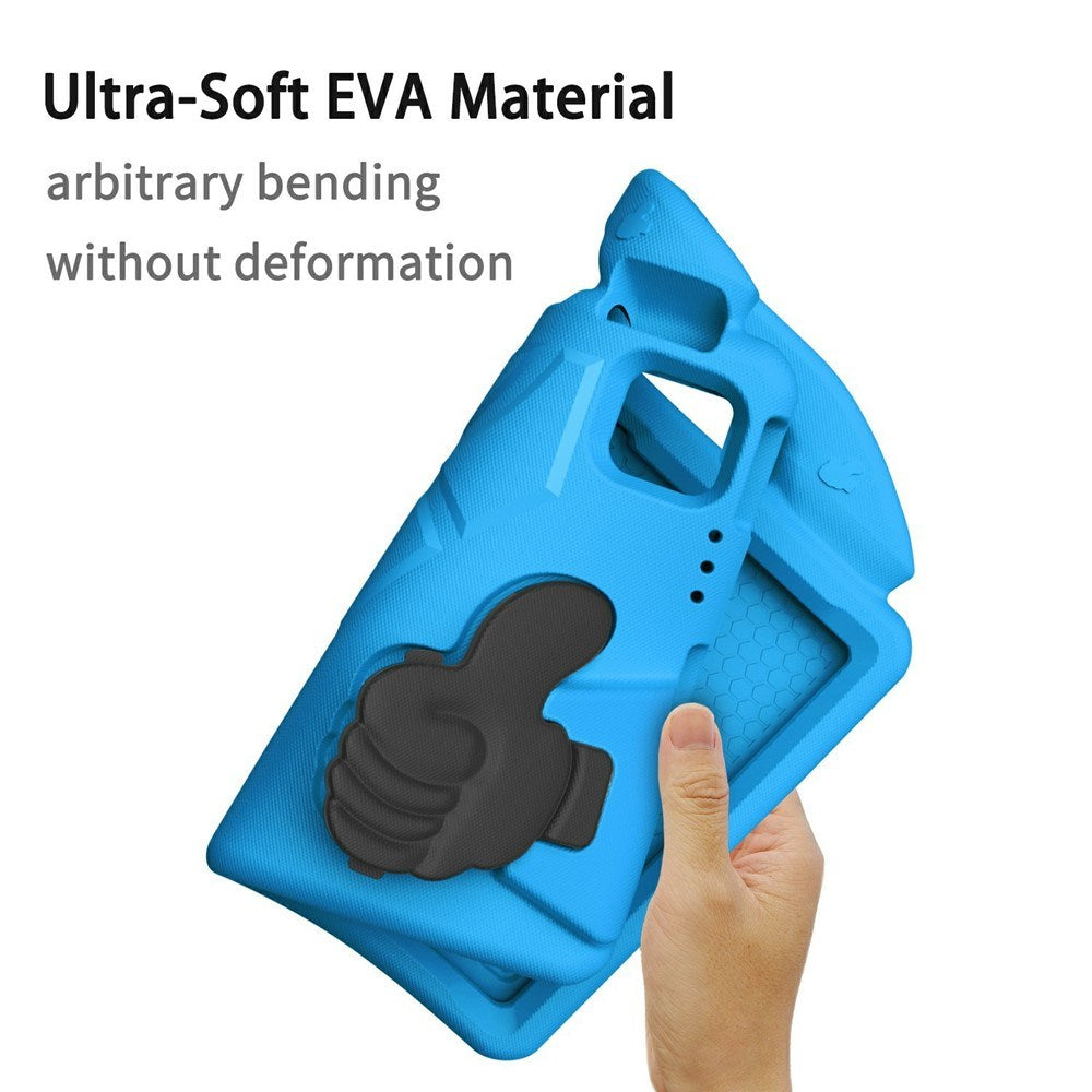 EIDERWOOD iPad Pro 11" (2025 - 2018) / Air (2022 / 2020) Barn Skal m. Thumb Kickstand - Blå