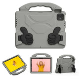 EIDERWOOD iPad Pro 11" (2025 - 2018) / Air (2022 / 2020) Barn Skal m. Thumb Kickstand - Grå