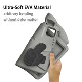 EIDERWOOD iPad Pro 11" (2025 - 2018) / Air (2022 / 2020) Barn Skal m. Thumb Kickstand - Grå