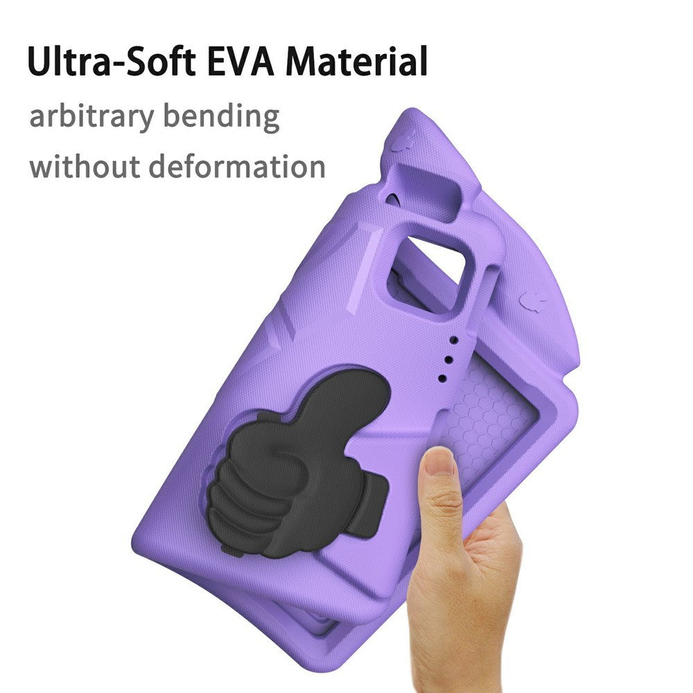 EIDERWOOD iPad Pro 11" (2025 - 2018) / Air (2022 / 2020) Barn Skal m. Thumb Kickstand - Lila