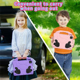 EIDERWOOD iPad Pro 11" (2025 - 2018) / Air (2022 / 2020) Barn Skal m. Thumb Kickstand - Lila