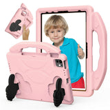 EIDERWOOD iPad Pro 11" (2025 - 2018) / Air (2022 / 2020) Barn Skal m. Thumb Kickstand - Rosa