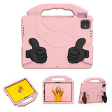 EIDERWOOD iPad Pro 11" (2025 - 2018) / Air (2022 / 2020) Barn Skal m. Thumb Kickstand - Rosa