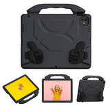 EIDERWOOD iPad Pro 12.9" (2022 / 2021 / 2020 / 2018) / Air 13" (2025 / 2024) / Pro 13" (2025 / 2024) Barn Skal m. Thumb Kickstand - Svart