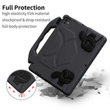 EIDERWOOD iPad Pro 12.9" (2022 / 2021 / 2020 / 2018) / Air 13" (2025 / 2024) / Pro 13" (2025 / 2024) Barn Skal m. Thumb Kickstand - Svart