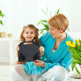 EIDERWOOD iPad Pro 12.9" (2022 / 2021 / 2020 / 2018) / Air 13" (2025 / 2024) / Pro 13" (2025 / 2024) Barn Skal m. Thumb Kickstand - Svart