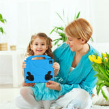 EIDERWOOD iPad Pro 12.9" (2022 / 2021 / 2020 / 2018) / Air 13" (2025 / 2024) / Pro 13" (2025 / 2024) Barn Skal m. Thumb Kickstand - Blå