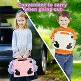 EIDERWOOD iPad Pro 12.9" (2022 / 2021 / 2020 / 2018) / Air 13" (2025 / 2024) / Pro 13" (2025 / 2024) Barn Skal m. Thumb Kickstand - Rosa