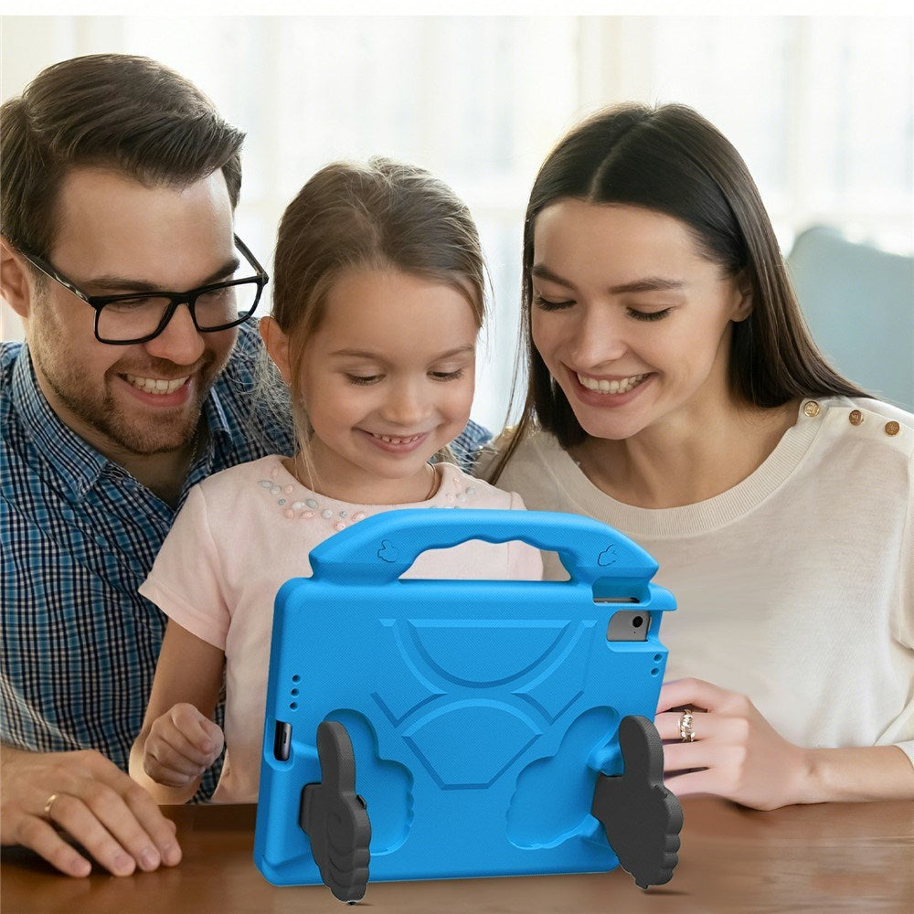 EIDERWOOD iPad 9.7" (2018 / 2017) / Air 2 / Air Barn Skal m. Thumb Kickstand - Blå