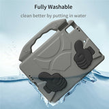 EIDERWOOD iPad 9.7" (2018 / 2017) / Air 2 / Air Barn Skal m. Thumb Kickstand - Grå