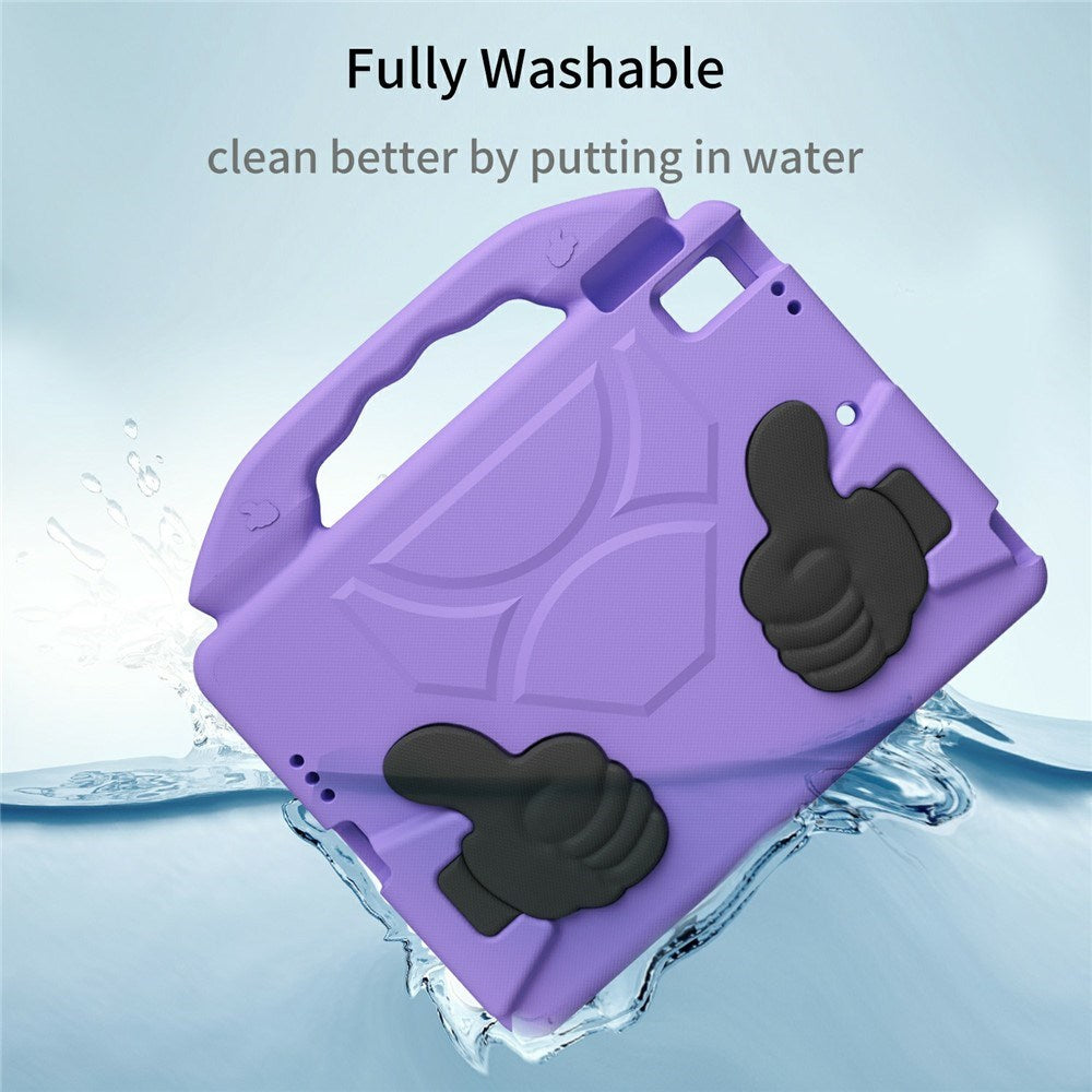 EIDERWOOD iPad 9.7" (2018 / 2017) / Air 2 / Air Barn Skal m. Thumb Kickstand - Lila