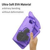 EIDERWOOD iPad 9.7" (2018 / 2017) / Air 2 / Air Barn Skal m. Thumb Kickstand - Lila