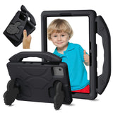 EIDERWOOD Xiaomi Redmi Pad 2 / SE / 6 / 5 / Lenovo Tab M11 / Samsung Galaxy Tab S10 FE / S9 FE / S9 / S8 / S7 Barn Skal m. Thumb Kickstand - Svart