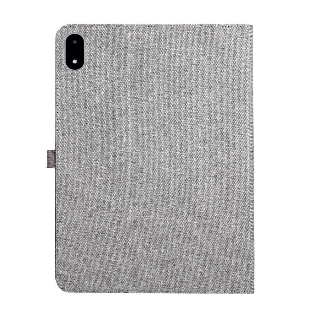 OnePlus Pad 3 Konstläder Fodral m. Korthållare & Ställfunktion - Grå