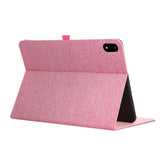 OnePlus Pad 3 Konstläder Fodral m. Korthållare & Ställfunktion - Rosa