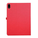 OnePlus Pad 3 Konstläder Fodral m. Korthållare & Ställfunktion - Röd