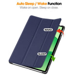 OnePlus Pad Lite EIDERWOOD Konstläder Fodral m. Ståfunktion - Blå