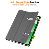 OnePlus Pad Lite EIDERWOOD Konstläder Fodral m. Ståfunktion - Grå