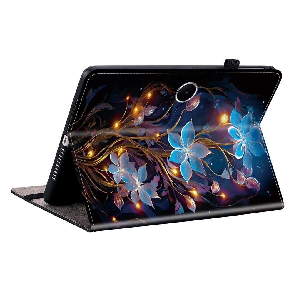 OnePlus Pad Lite EIDERWOOD Konstläder Fodral med Motiv - Japansk Lykta Blomma