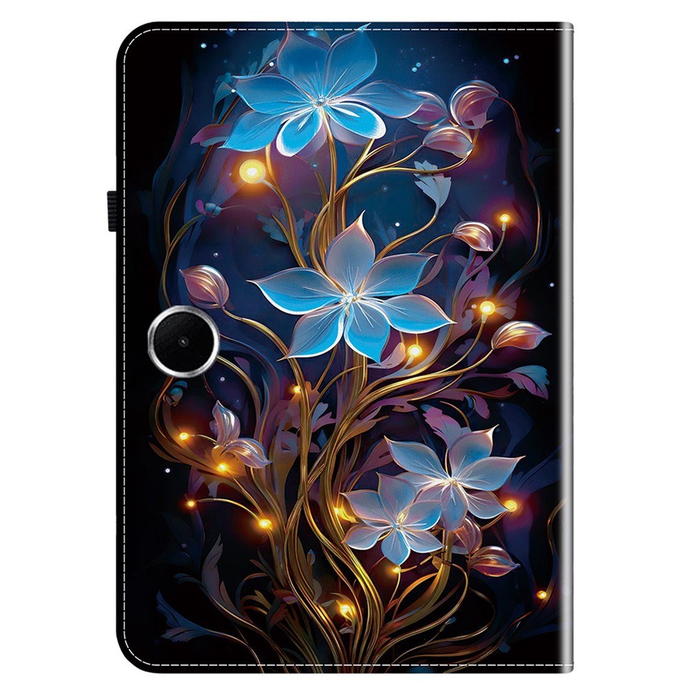 OnePlus Pad Lite EIDERWOOD Konstläder Fodral med Motiv - Japansk Lykta Blomma