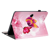 OnePlus Pad Lite EIDERWOOD Konstläder Fodral med Motiv - Rosa Fjärilar