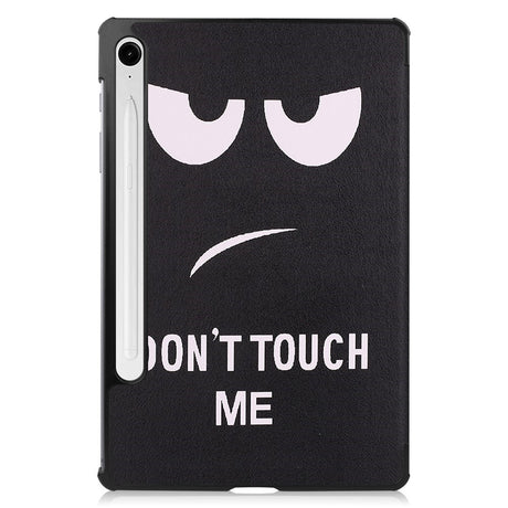EIDERWOOD Samsung Galaxy Tab S11 / S10 Lite Konstläder Fodral med Motiv - "Don't Touch Me"