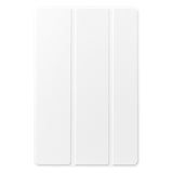 EIDERWOOD Samsung Galaxy Tab S11 / S10 Lite Tri-Fold Konstläder Fodral - Vit