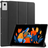 Lenovo Idea Tab Plus 12,1" EDIERWOOD Konstläder Fodral med Stativfunktion - Svart